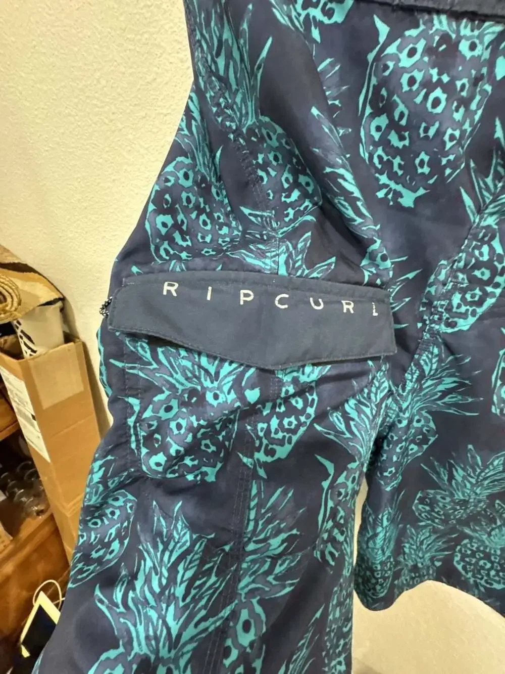 Rip Curl Pineapple Print Board Shorts Size 36